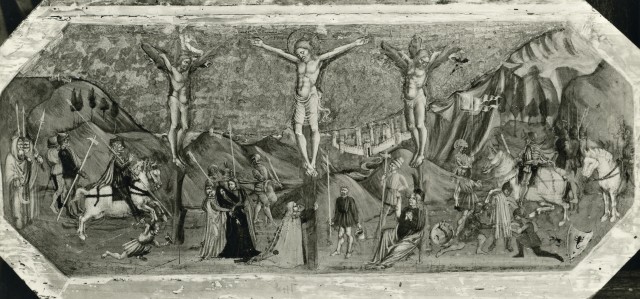Perotti, Mario — Francesco di Gentile da Fabriano - sec. XV - Crocifissione di Cristo — insieme
